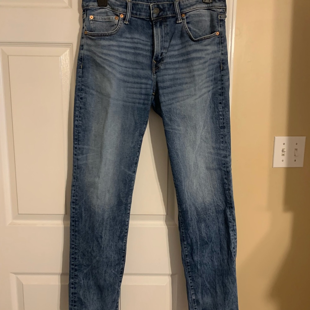 Men’s American Eagle Airflex Original Straight Jeans Sz34X32